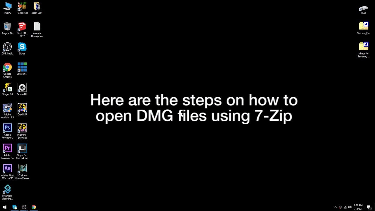 open dmg file windows vista